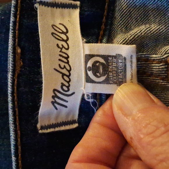 Madewell women's size 28 curvy high rise skinny denim jeans - Picture 4 of 6